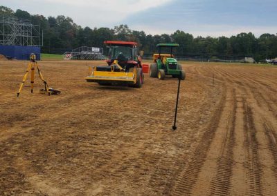 KCGrounds athletic fields Grading and Leveling
