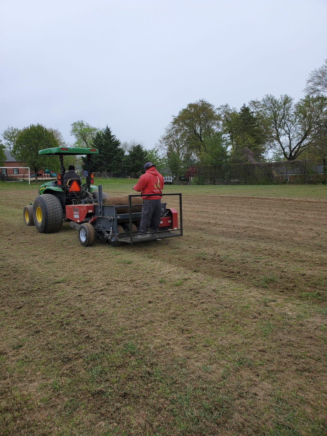 Spriging Sprigging 1 Athletic Turf Maintenance Baltimore - K & C Grounds ...