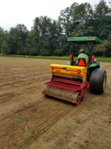 Vredo overseeder athletic turf maintenance baltimore